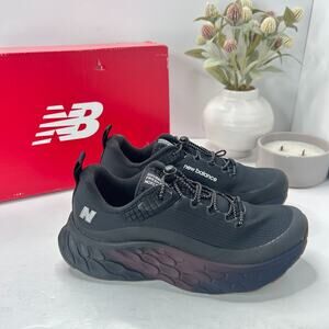 New Balance Fresh Foam X More V4 Permafrost Shoes Black Purple Women's US 7.5B